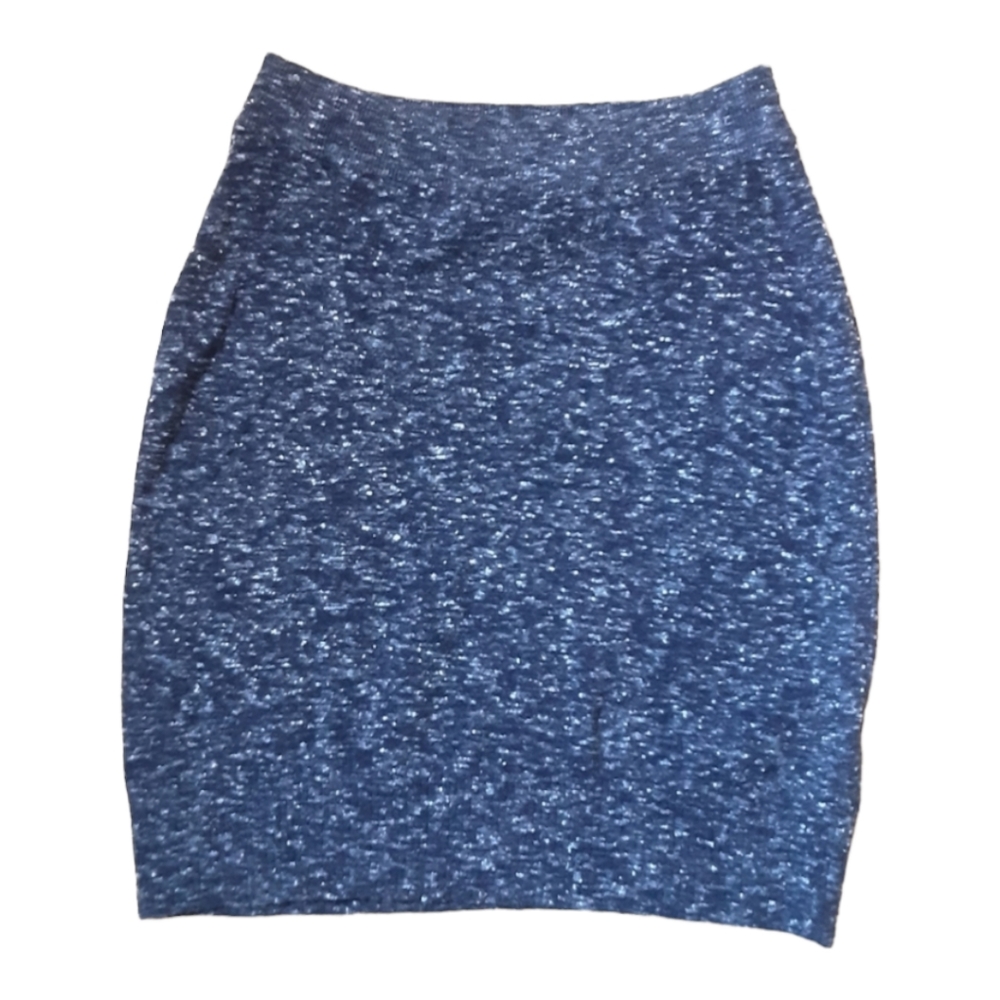 Rag & bone KNIT heather Blue bodycon skirt Size S Minimalist